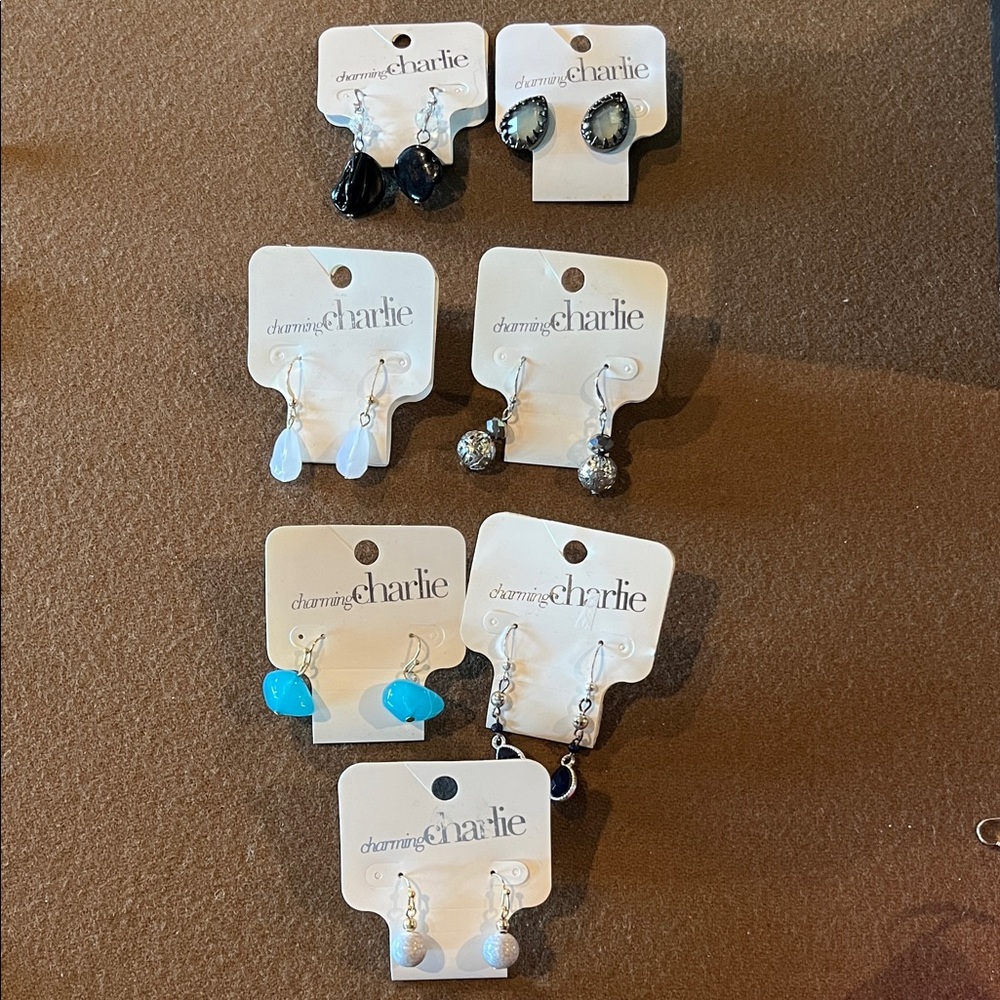 Charming Charlie Elegant Earring Collection